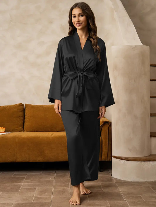 Women's Fashion Night Robe Set