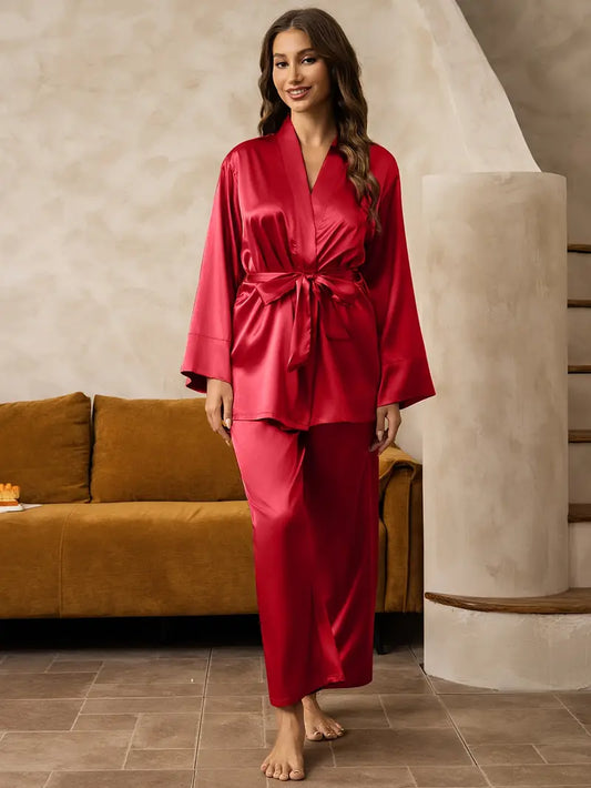 Women's Fashion Night Robe Set