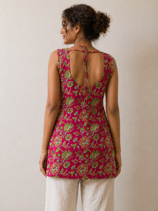 Rani Blossom Pink Petal Muse Tunic