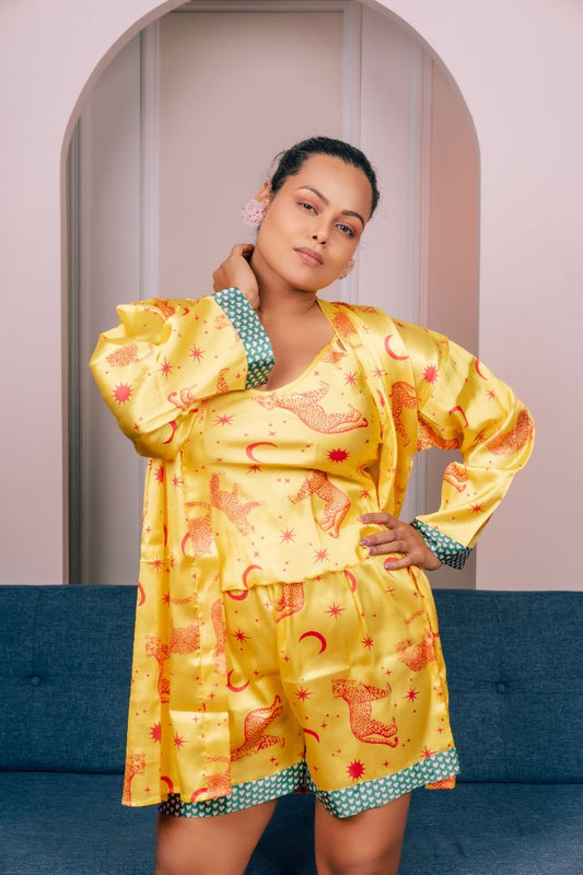 Chill nights Young Fashion Robe Set For Women