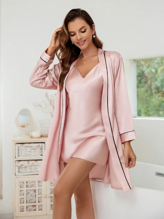 Night Robe With Belt & Sleep dress for women