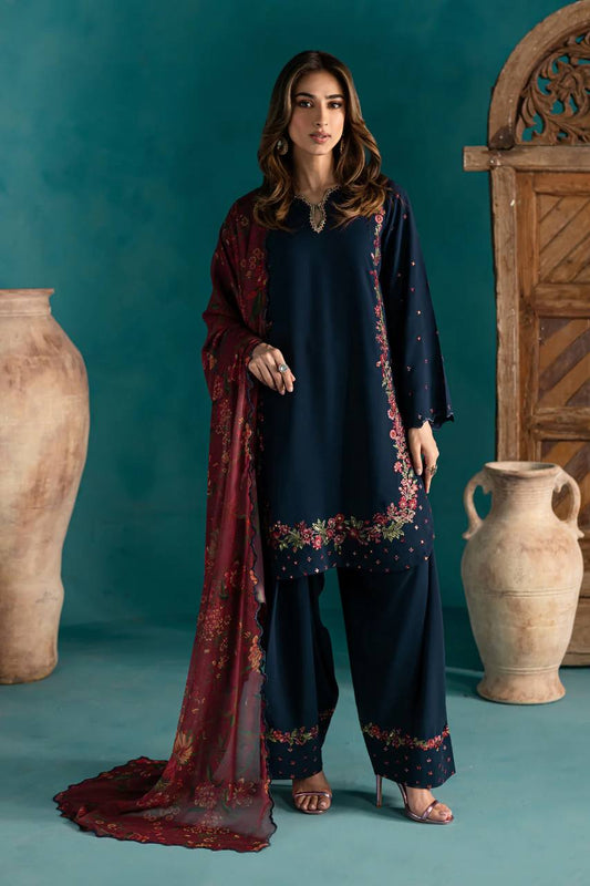 Natural Crep Silk Top-Bottom And Dupatta Set
