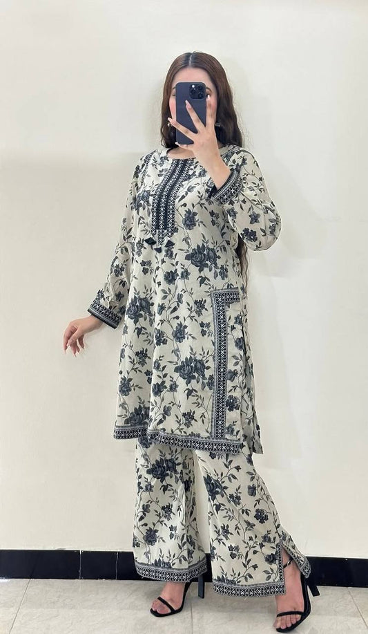 Fresh Florals, All-Day Comfort Co-ords Set