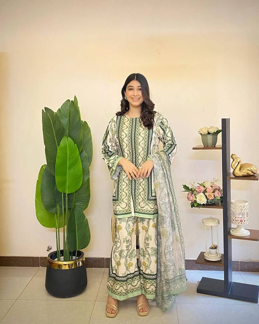 Floral Elegance in a Matching Set, Co-ords Set